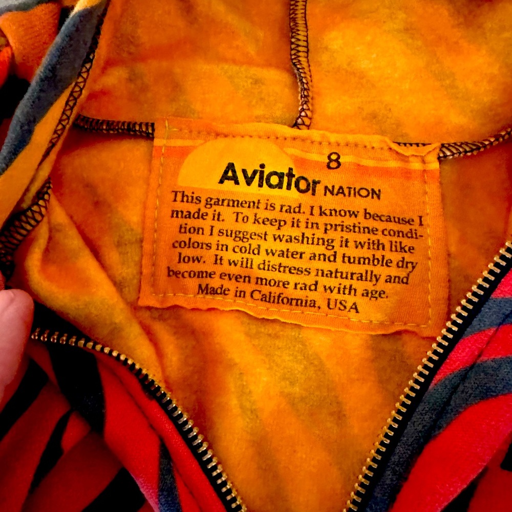 Aviator nation jacket brand new never worn
